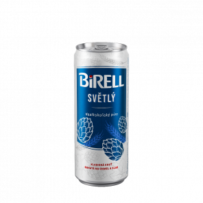 Birell Světlý, plech 0,33l